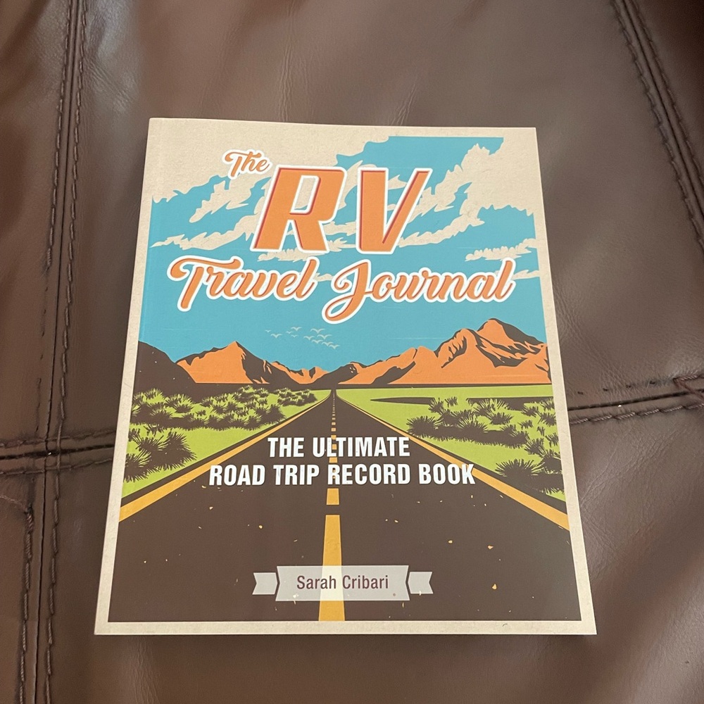 NWOT RV Camping Journal new never opened or used